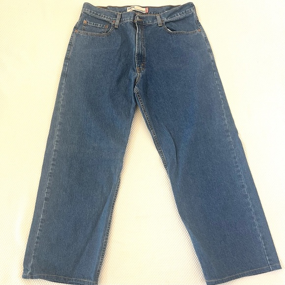 Levi’s Blue Loose Straight Fit 569 Jeans B17/23 - Picture 3 of 13